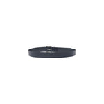 Armani Exchange Blue Leather Belt
