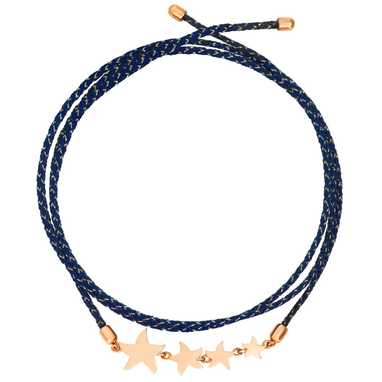 BRACCIALI DODO MOD. DBC1003STAR4BLU9R DESIGNER FASHION JEWELLERY
