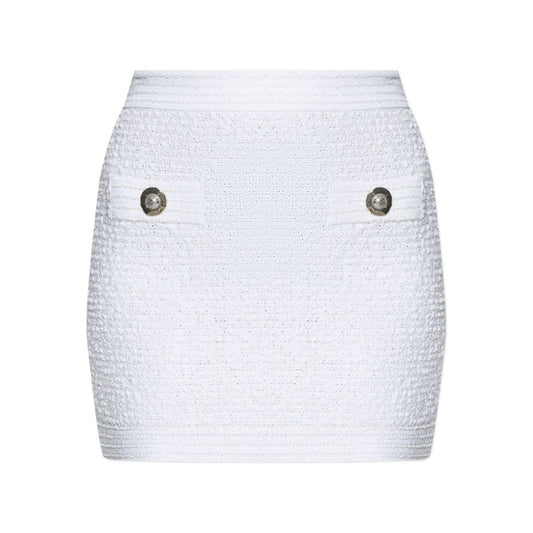Balmain Tweed Mini Skirt