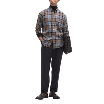 Barbour Beige Cotton Pattern Shirt 1728,71956299936,Barbour,Beige,Clothing,IT44 | S,IT46 | M,Men,New with tags,Pattern - Shirts - Clothing,Shirts - Clothing