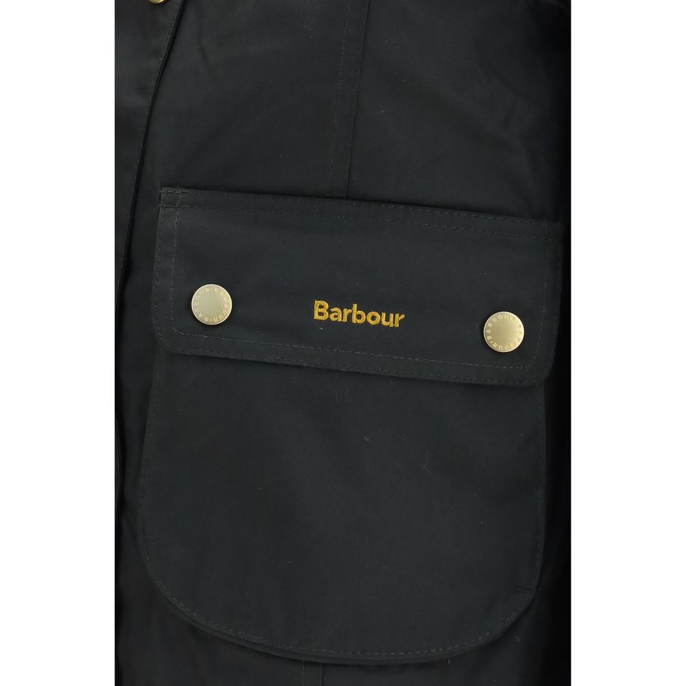 Barbour Bicolor Cotton Shell Jacket