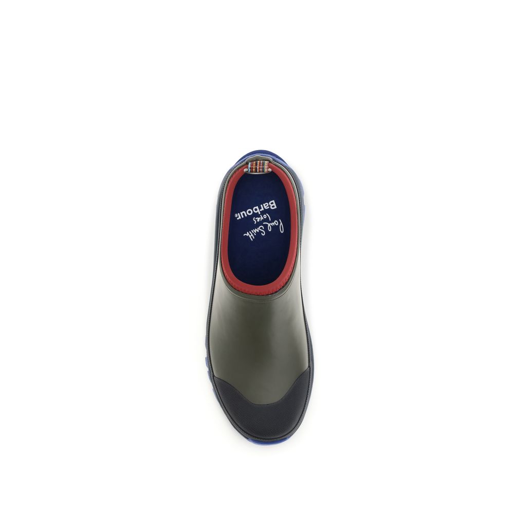 Barbour Multicolor Rubber Clogs