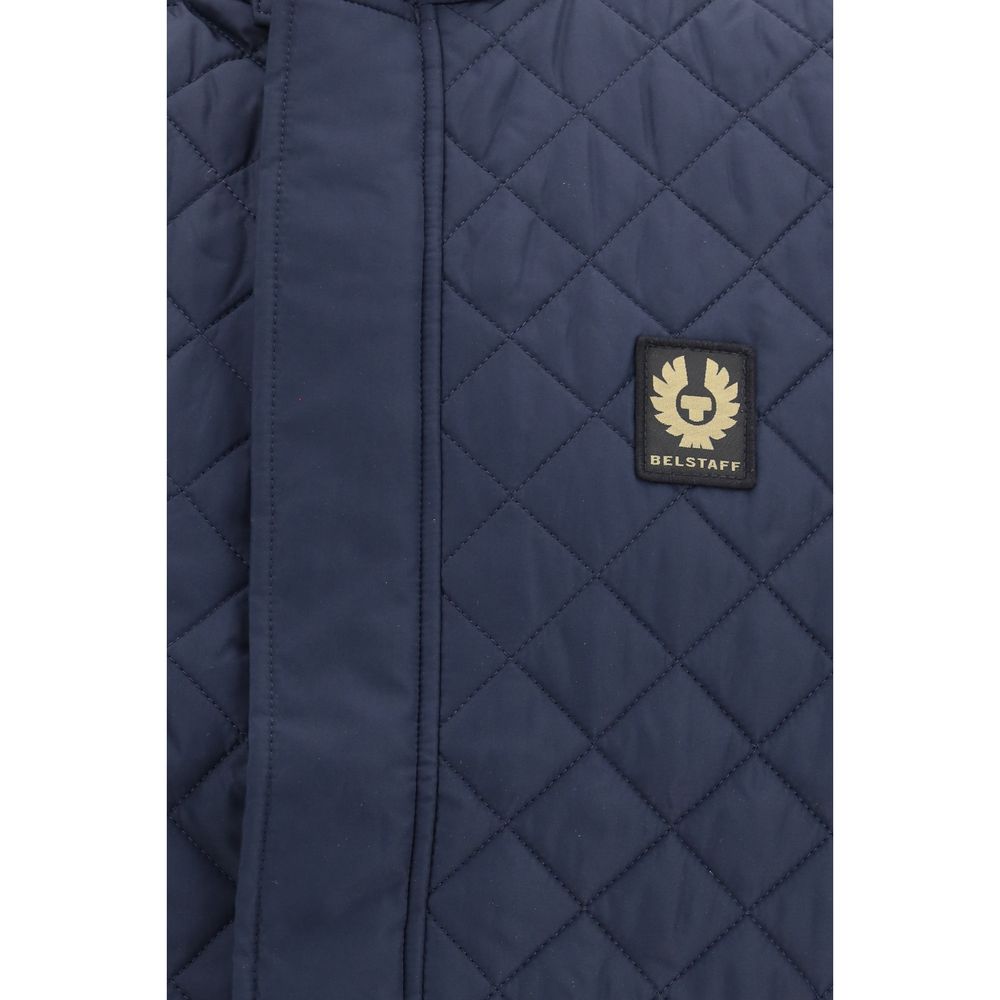 Belstaff Blue Polyester Shell Jacket