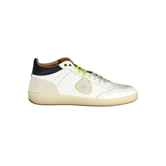 Blauer Bianco Leather Men Sneaker Blauer