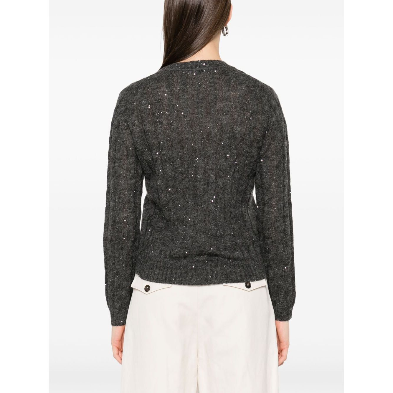 Brunello Cucinelli Cable-knit sweater Topwear