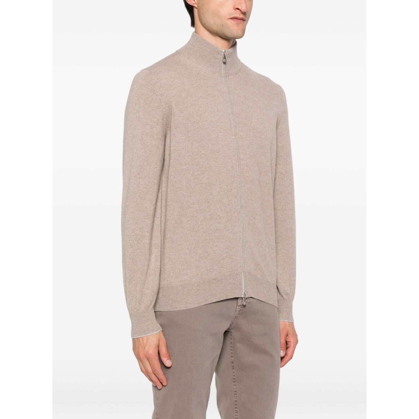 Brunello Cucinelli Cashmere Zipped Cardigan