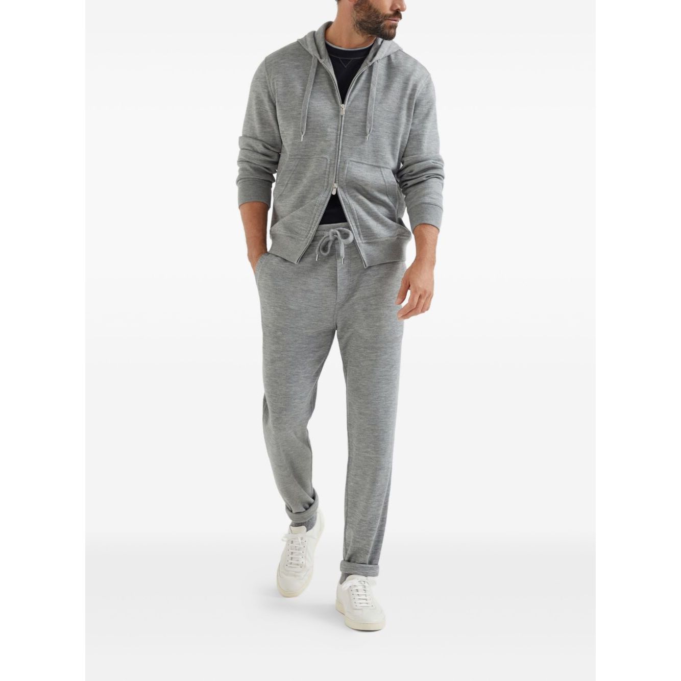 Brunello Cucinelli Contrast-stitching T-shirt Topwear