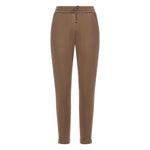 Brunello Cucinelli Cotton And Silk Blend Trousers Trousers