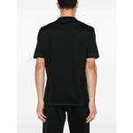 Brunello Cucinelli Crew neck T-shirt in cotton jersey with logo and faux layering Topwear