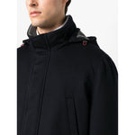 Brunello Cucinelli Detachable hood padded coat Coats