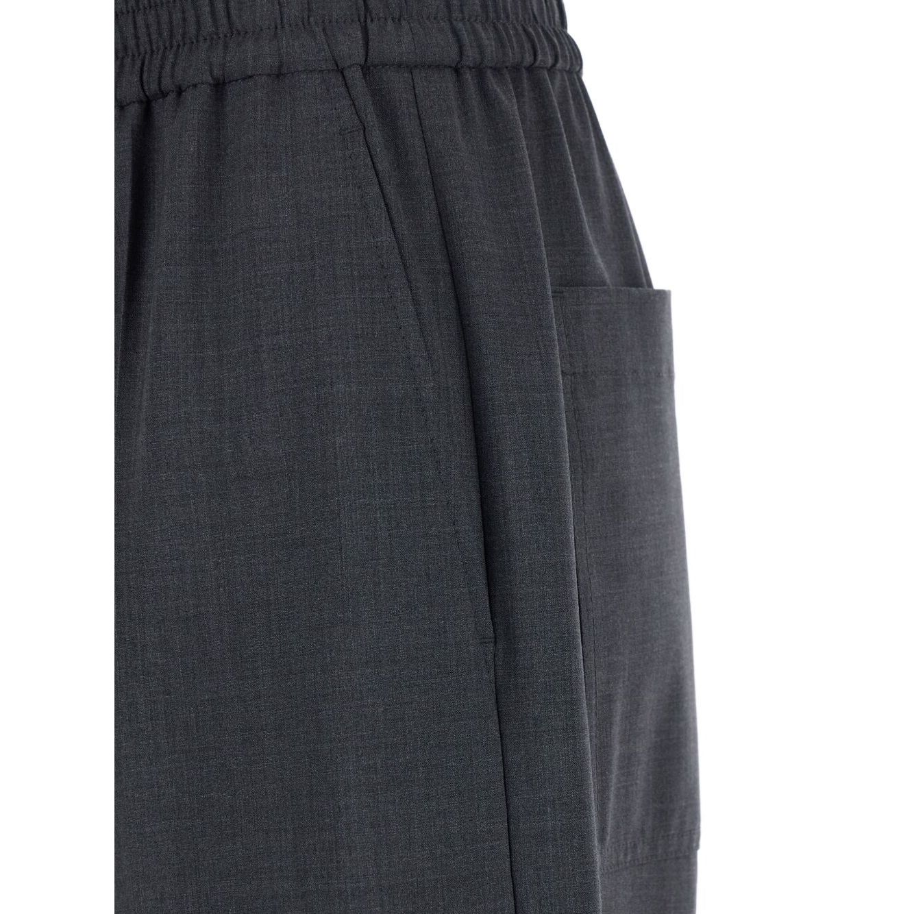Brunello Cucinelli Elasticated-waist trousers Trousers