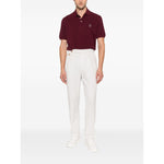 Brunello Cucinelli Embroidered cotton polo shirt Topwear