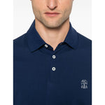 Brunello Cucinelli Logo-print polo shirt Topwear