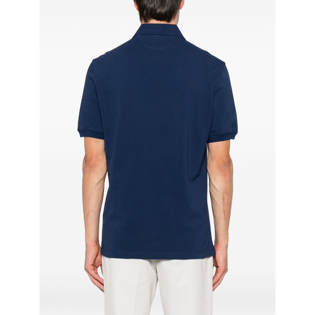 Brunello Cucinelli Logo-print polo shirt Topwear
