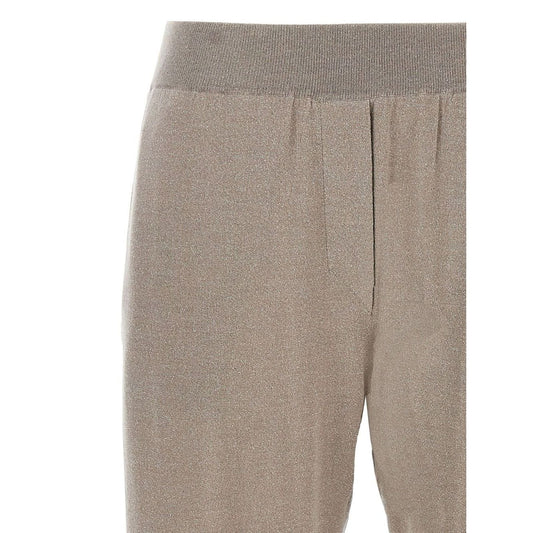 Brunello Cucinelli Lurex-detail trousers Trousers