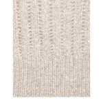 Brunello Cucinelli Natural Knitted Crewneck Vest Topwear