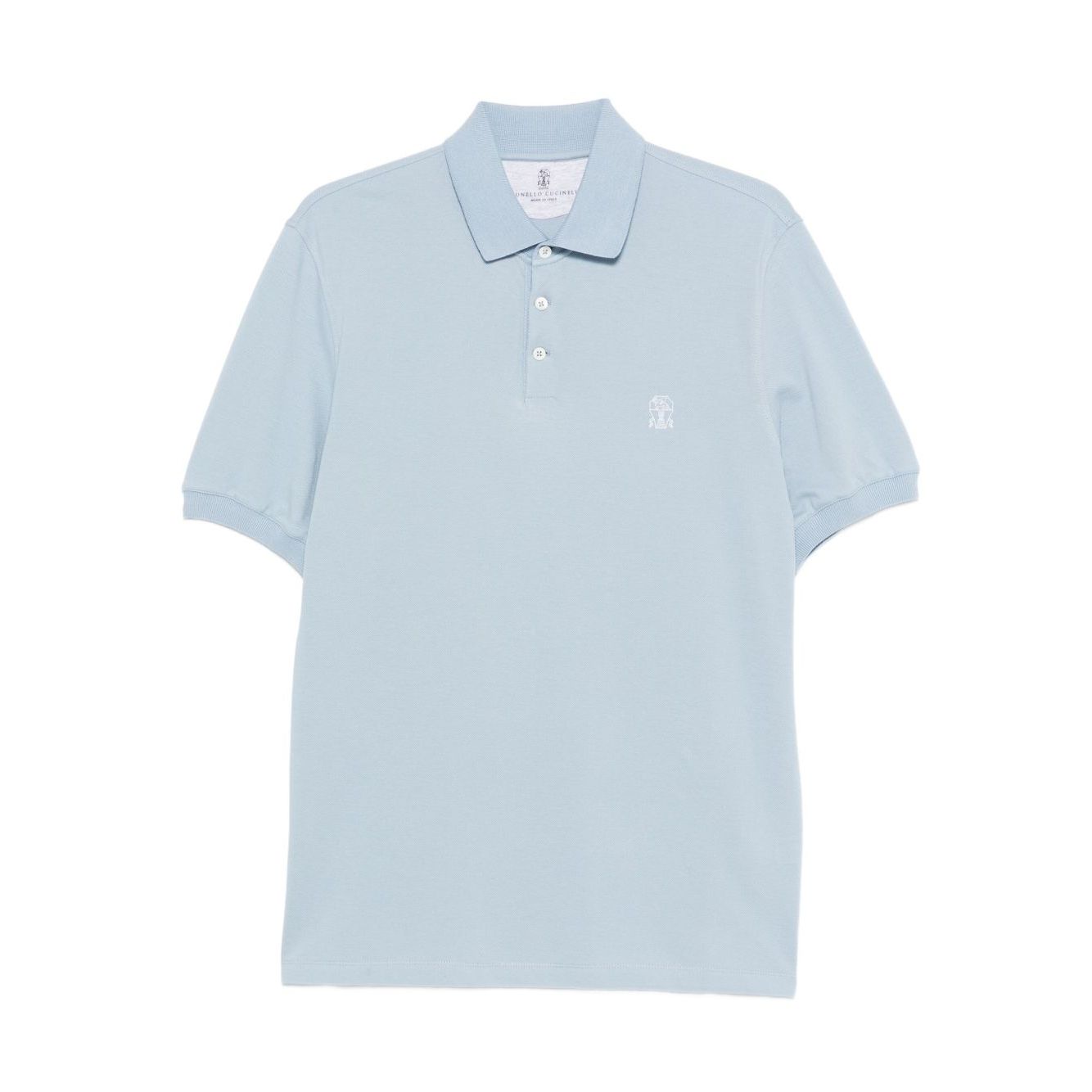 Brunello Cucinelli Polo shirt with embroidery