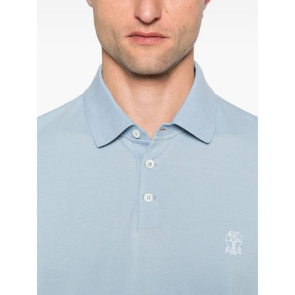 Brunello Cucinelli Polo shirt with embroidery