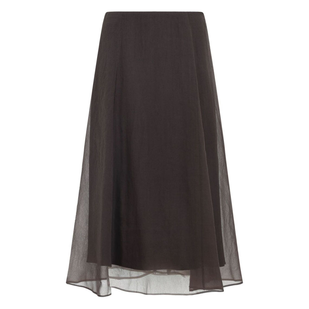 Brunello Cucinelli Sheer A-line skirt Skirts