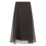 Brunello Cucinelli Sheer A-line skirt Skirts