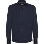 Brunello Cucinelli Shirts Blue Shirts