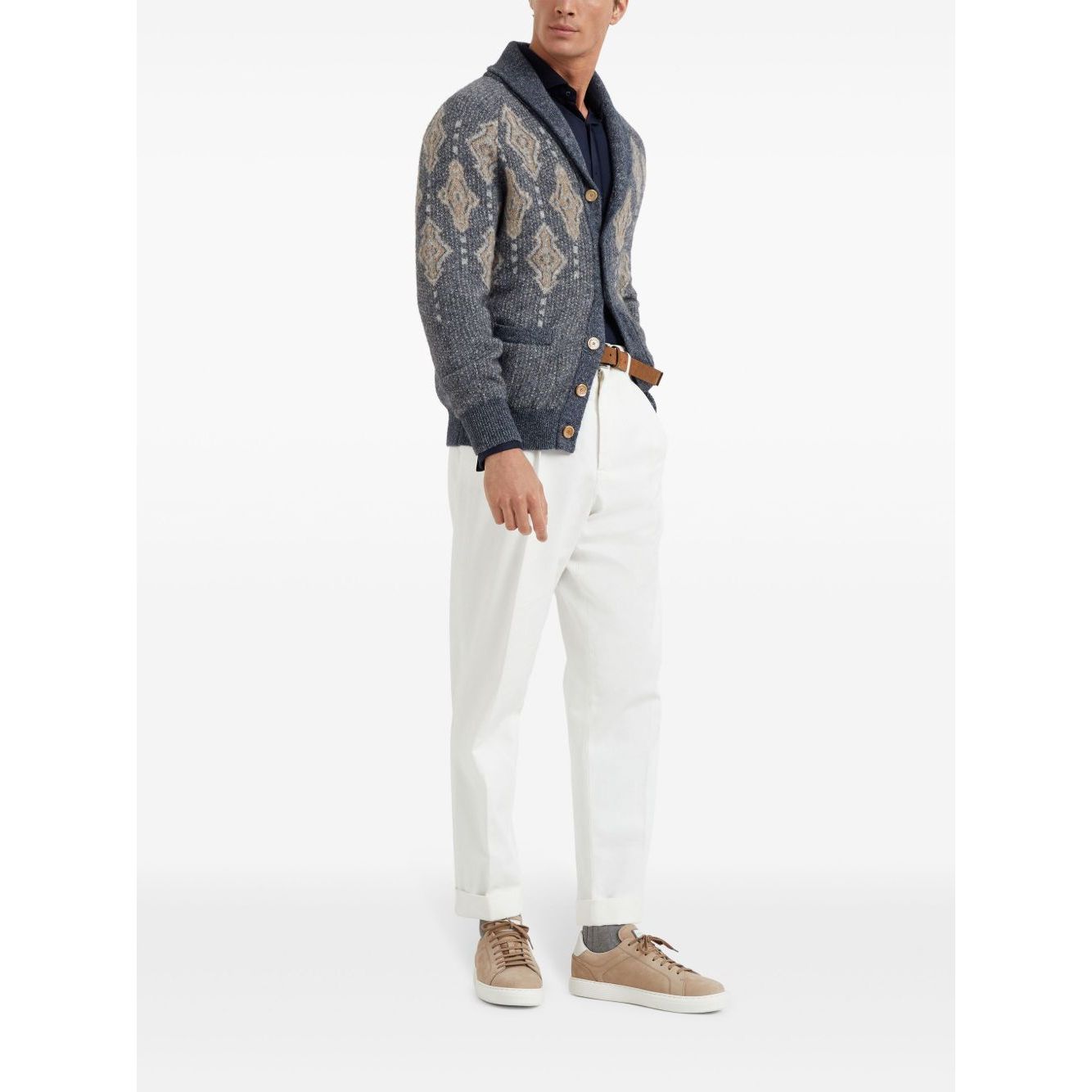 Brunello Cucinelli Shirts Blue Shirts
