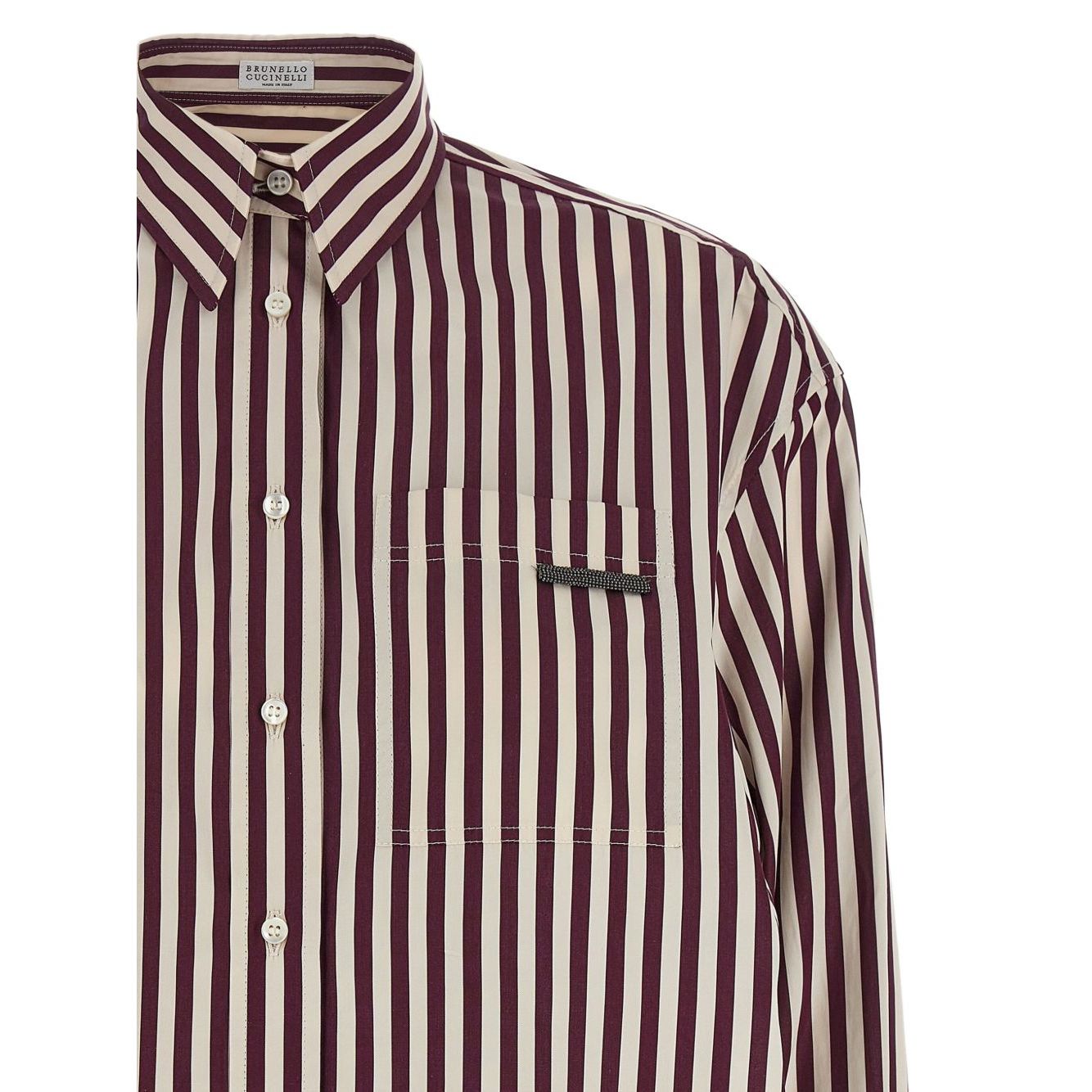 Brunello Cucinelli Shirts Cream Shirts