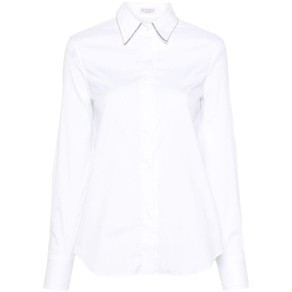 Brunello Cucinelli Shirts White Shirts