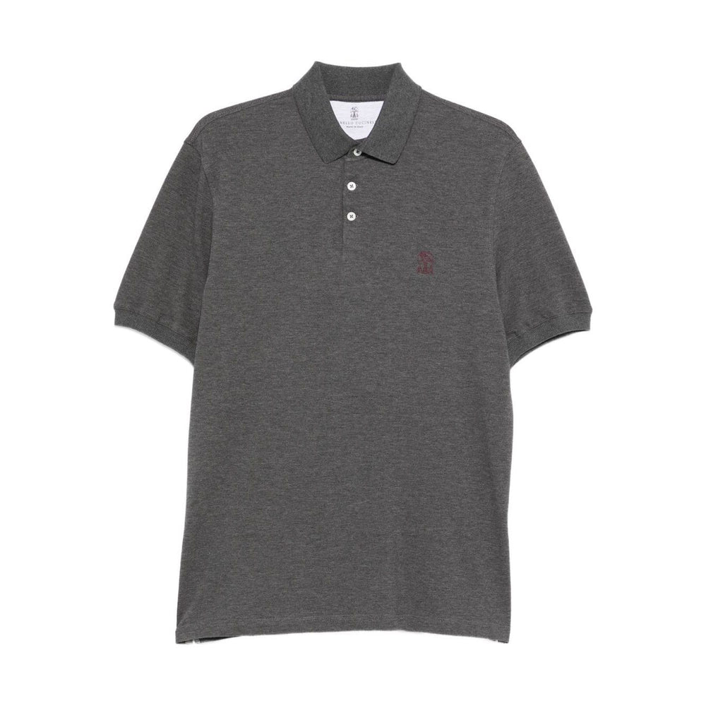 Brunello Cucinelli Short-sleeve polo shirt Topwear