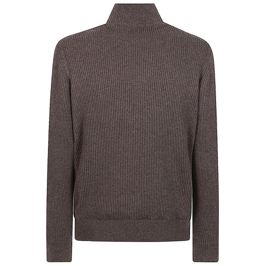 Brunello Cucinelli Suede and cashmere blouson jacket Jackets