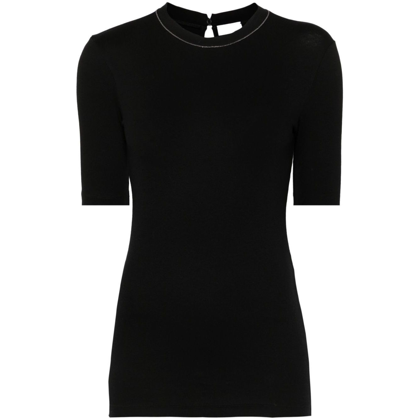 Brunello Cucinelli T-shirts and Polos Black Topwear