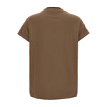 Brunello Cucinelli T-shirts and Polos Brown Topwear
