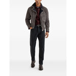 Brunello Cucinelli T-shirts and Polos Grey Topwear