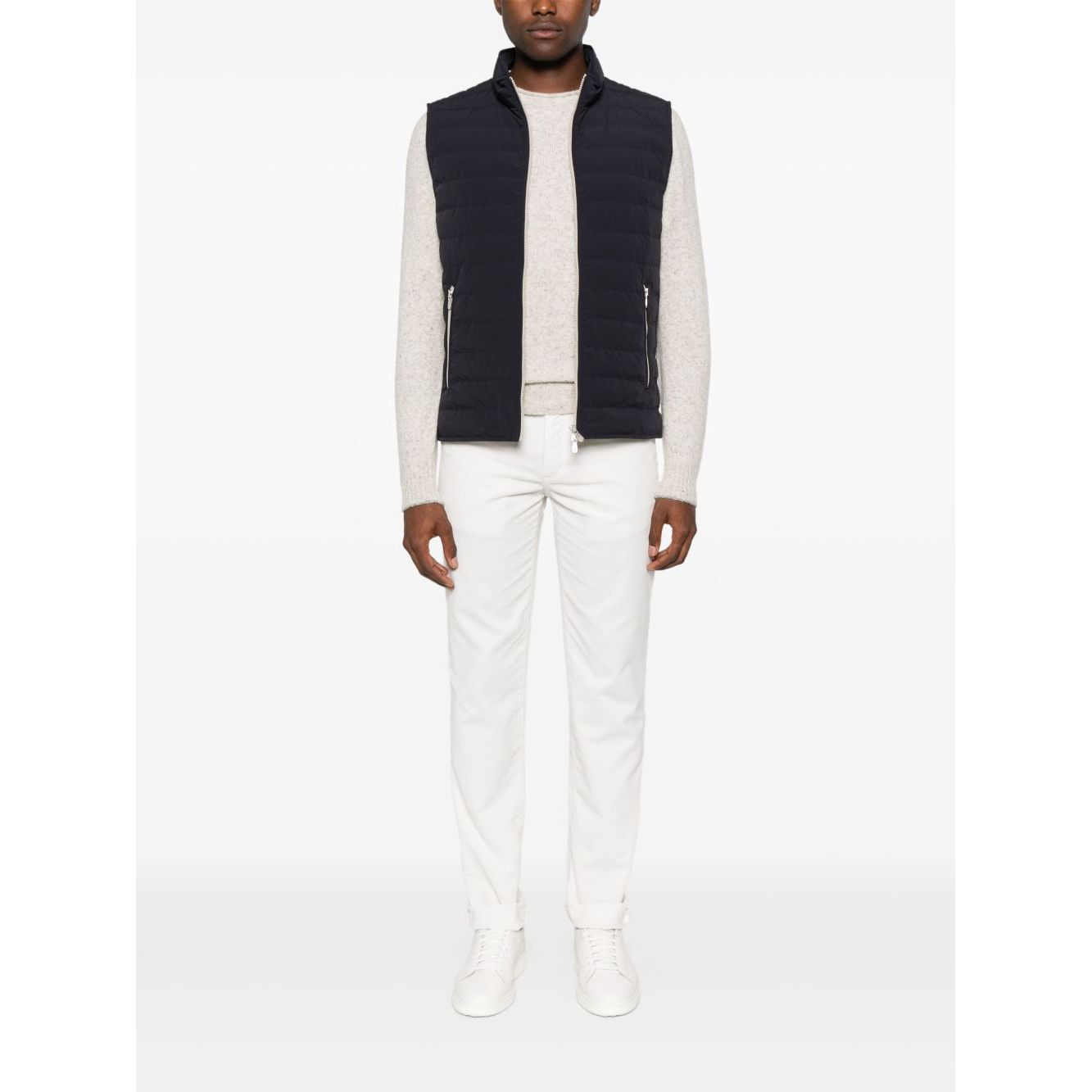 Brunello Cucinelli Zip-fastening sleeveless vest Vests