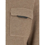 Brunello Cucinelli Zip-up ribbed cardigan Topwear