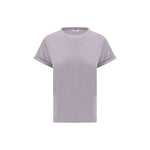 Brunello Cucinelli cashmere glitter T-shirt