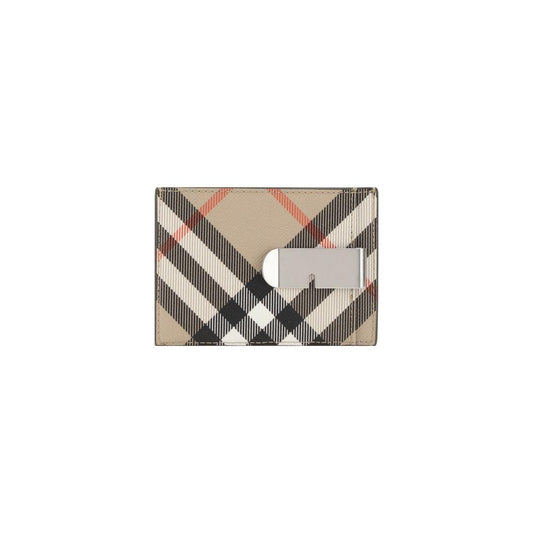 Burberry Archive Check Card Holder