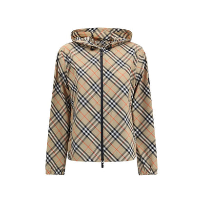 Burberry Beige Polyester Shell Jacket