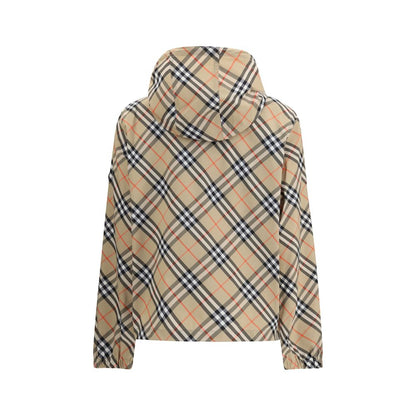 Burberry Beige Polyester Shell Jacket
