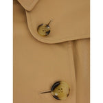 Burberry Double-breasted cotton trench coat Coats