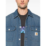 CARHARTT WIP MAIN Shirts Blue Shirts