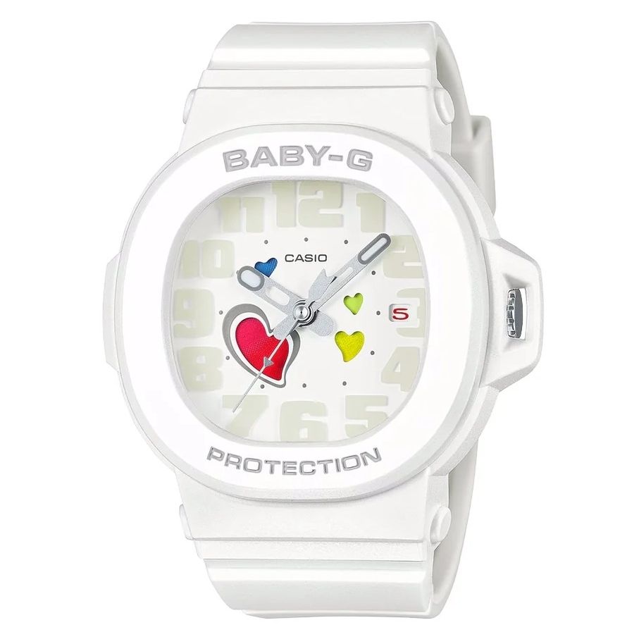 CASIO BABY-G Mod. PLAYFUL HEART SERIES - WHITE WATCHES