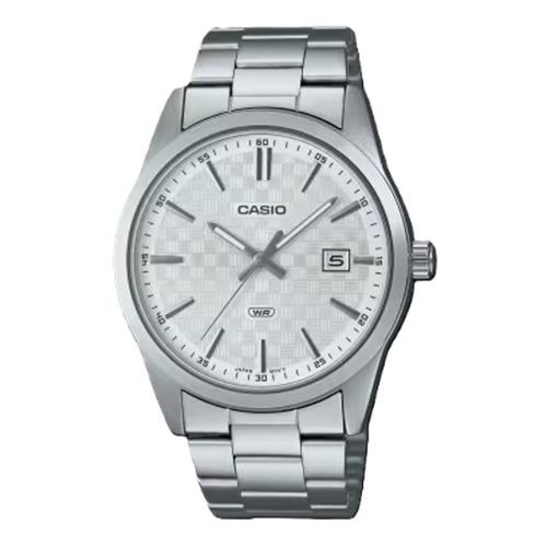 CASIO COLLECTION Mod. DATE - CARBON LOOK - SILVER