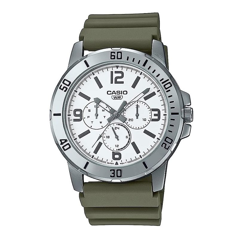 CASIO COLLECTION Mod. DIVER MULTIFUCTION - WHITE WATCHES