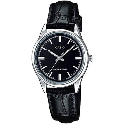 CASIO COLLECTION Mod. ONLY TIME LADY LEATHER - BLACK