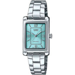 CASIO COLLECTION Mod. TANK - LIGHT BLUE WATCHES