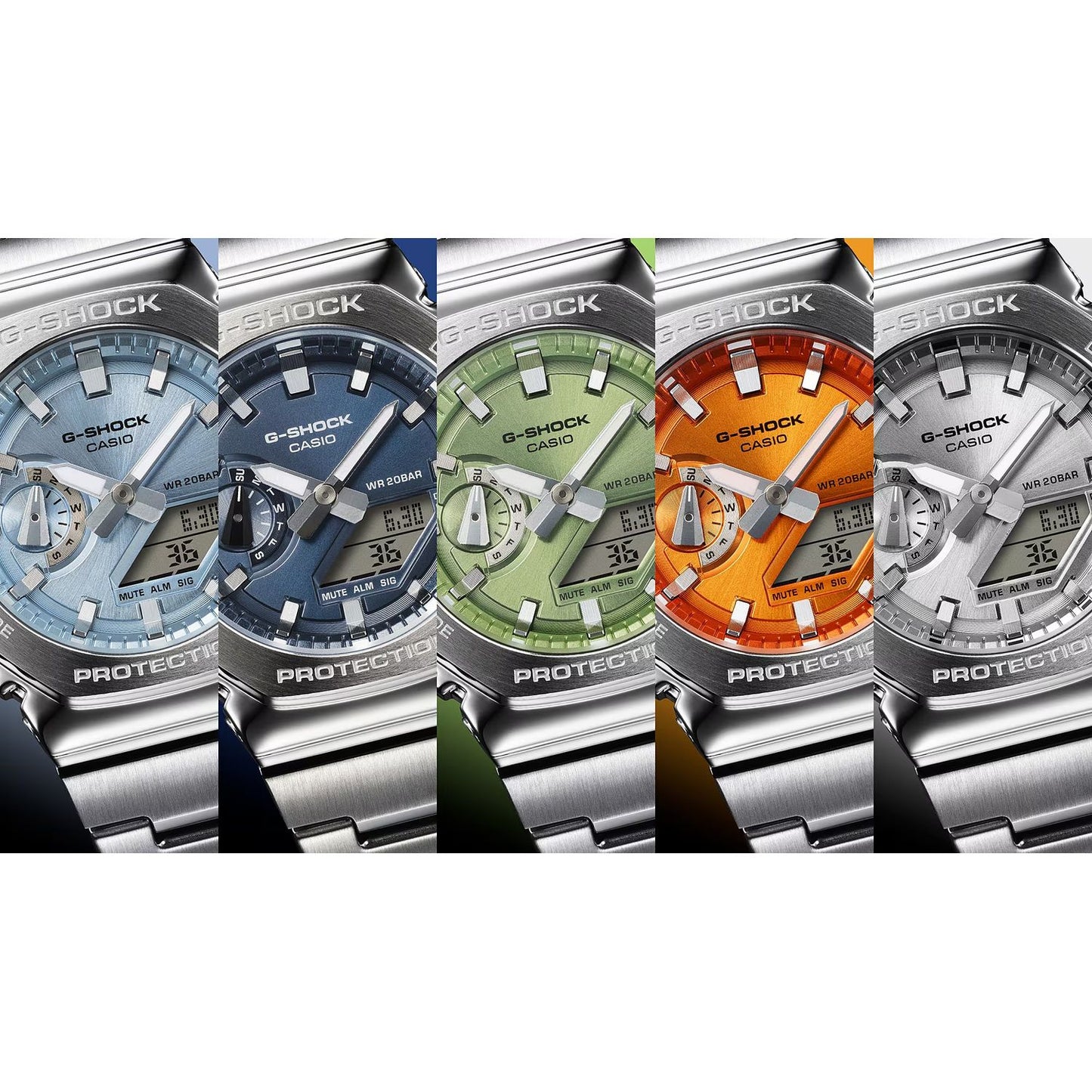 CASIO G-SHOCK Mod. OAK G-STEEL VIVID ORANGE WATCHES
