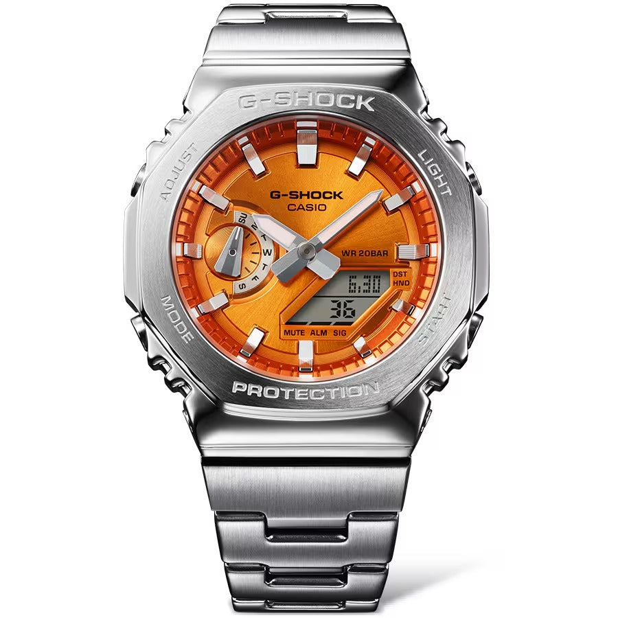 CASIO G-SHOCK Mod. OAK G-STEEL VIVID ORANGE WATCHES