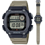 CASIO SPORT Mod. ILLUMINATOR DIVER 200M. 10 YEARS BATTERY - XL STRAP WATCHES