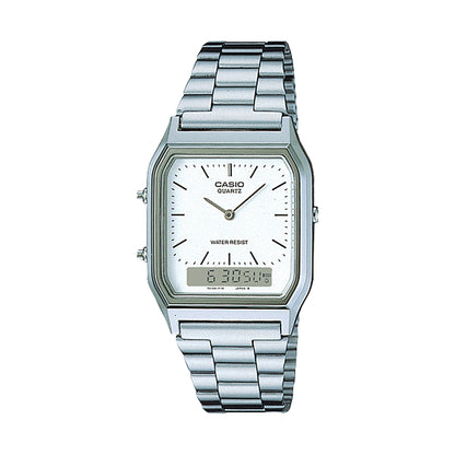 CASIO VINTAGE Mod. EDGY COLLECTION SUNRAY DIAL - WHITE